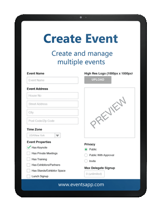Event-Creation-screen